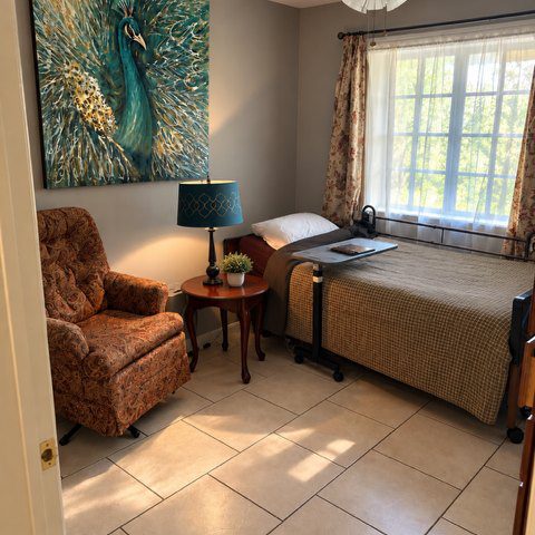 Resident bedroom at Mary's Place
