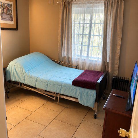 Resident bedroom at Mary's Place