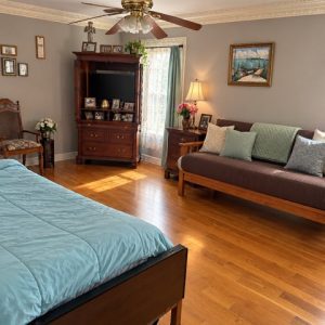 Resident bedroom at Mary's Place
