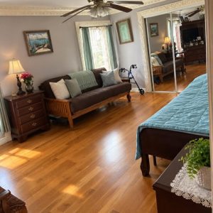 Resident bedroom at Mary's Place